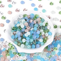 Transparent Colours Glass Seed Beads&nbsp;SEED-N007-39B-02