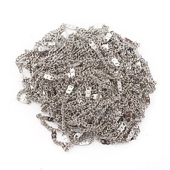 Soldered Brass Coated Iron Cable Chains&nbsp;CH-CJC0001-02B-P