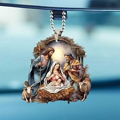 Religion Jesus Acrylic Hanging Ornaments&nbsp;PW-WGEBBB8-01