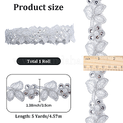 5Yards Flower Lace Trim Ribbon&nbsp;OCOR-GF0005-66