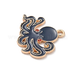 Alloy Enamel Pendants&nbsp;ENAM-A008-41KCG-01