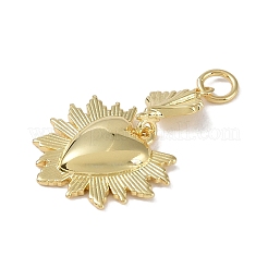 Rack Plating Brass Pendants&nbsp;KK-E110-04G