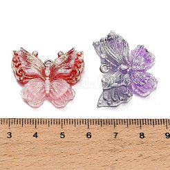 Two Tone Opaque Resin Pendants&nbsp;RE-CBAF5B0-01