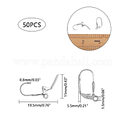304 Stainless Steel Hoop Earrings&nbsp;STAS-UN0006-22P