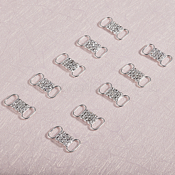 20Pcs Brass Rhinestone Buckles&nbsp;FIND-CA0008-35B