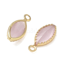 Brass & Cat Eye Pendants&nbsp;CE-CBA3C0B-01G
