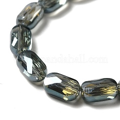 Transparent Electroplate Glass Beads Strands&nbsp;EGLA-F150-FR01