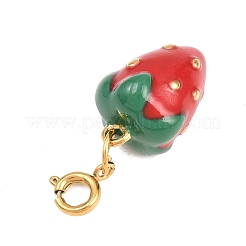 304 Stainless Steel Enamel Pendant Decorations&nbsp;STAS-B138-02G