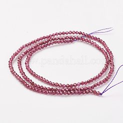 Natural Grade AA Garnet Bead Strand&nbsp;X-G-G680-04