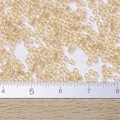 MIYUKIデリカビーズ  シリンダー  日本製シードビーズ  11/0  （db0101)ライトスモーキートパーズゴールド光沢  1.3x1.6mm  穴：0.8mm  約2000PCS /ボトル  10 G /ボトル&nbsp;SEED-JP0008-DB0101