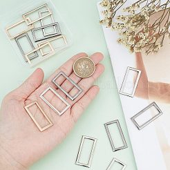 15Pcs 3 Colors Alloy Buckles&nbsp;DIY-GF0006-13C