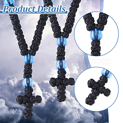4Pcs Waxed Cord Charm Bracelets&nbsp;BJEW-DC0001-23