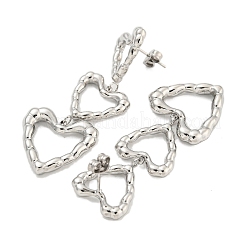 304 Stainless Steel Stud Earrings for Women&nbsp;EJEW-D113-01P