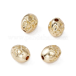 合金ビーズ  ロンデル  ライトゴールド  7x6mm  穴：1.4mm&nbsp;FIND-B013-21LG