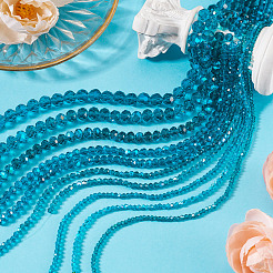 11 Strands 11 Styles Electroplate Glass Beads Strands&nbsp;EGLA-TA0003-05