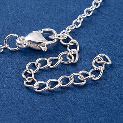 Brass Cable Chain Ring Bracelets for Women&nbsp;BJEW-L690-01S