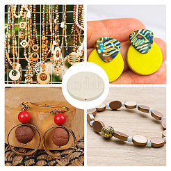 150Pcs Wooden Beads&nbsp;WOOD-DR0001-02B