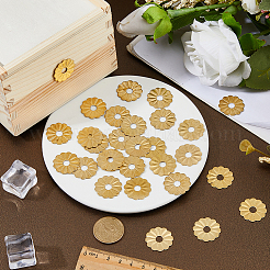 Brass Handle Washers&nbsp;KK-FH0008-32A-G