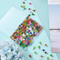 240Pcs 12 Colors Acrylic Pendants&nbsp;PALLOY-SW0025
