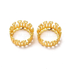 Brass Cabochon Settings&nbsp;KK-G443-01B-G