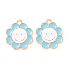 Alloy Enamel Pendants&nbsp;X-PALLOY-D015-07B