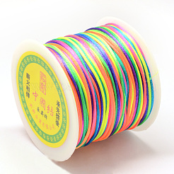 Nylon Satin Rattail Cords&nbsp;NWIR-R025-1.0mm-10