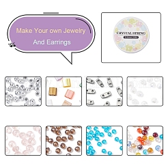 DIY Glass Beads Bracelet Making Kit&nbsp;DIY-YW0004-46