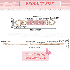 1Pc Curb Chain Bag Handle&nbsp;FIND-PH0009-36A