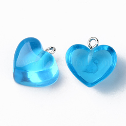Transparent Resin Pendants&nbsp;X-RESI-R429-30D
