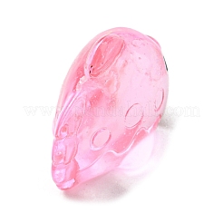 樹脂ヒラメ飾り  マイクロランドスケープ水槽装飾  ピンク  19x25x14mm&nbsp;CRES-B016-A01