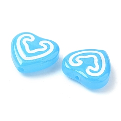 Baking Paint Glass Enamel Beads&nbsp;LAMP-D303-07A