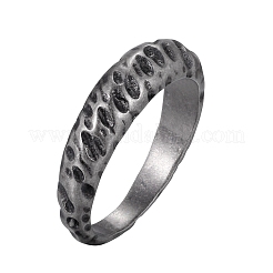 304 Stainless Steel Grooved Finger Rings&nbsp;WG82C99-01