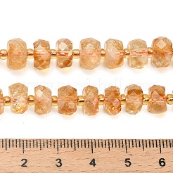 Heated Natural Citrine Beads Strands&nbsp;G-L634-E02-01