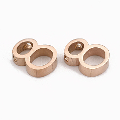 304 Stainless Steel Pendants&nbsp;LS-STAS-T041-09RG-8