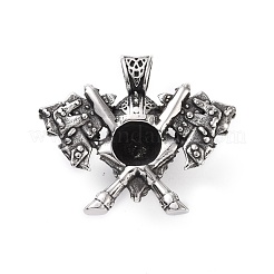 304 Stainless Steel Pendants&nbsp;STAS-J039-01AS