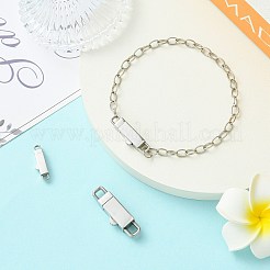 3Pcs 3 Styles Stainless Steel Bayonet Clasps&nbsp;STAS-CJ0003-61
