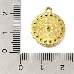 304 Stainless Steel Pendant Rhinestone Settings&nbsp;STAS-D192-14G