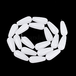 Imitation Jade Glass Beads Strands&nbsp;GLAA-Q113-03A-B01