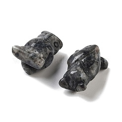 天然ラルビカイトの彫刻された置物  ホームオフィスのデスクトップ装飾用  フクロウ  15.5~18.5x13~15x22~24mm&nbsp;DJEW-L023-G02