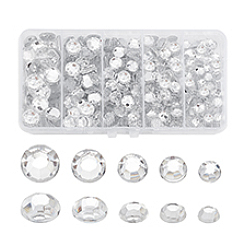 430pcs 5 Styles Plastic Cabochons&nbsp;FIND-PH0021-48A
