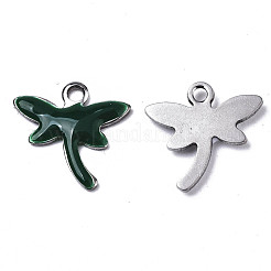 201 Stainless Steel Enamel Charms&nbsp;STAS-N088-19D