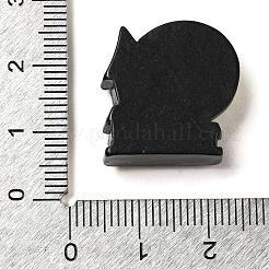 ハロウィーンテーマの漫画樹脂カボション  お化け屋敷/お城  21x20x6mm&nbsp;CRES-D043-01C