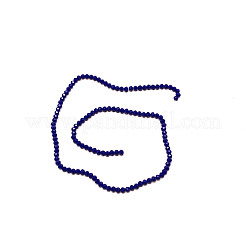 Opaque Solid Color Glass Beads Strands&nbsp;GLAA-TAC0012-02