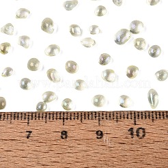 Transparent Electroplate Glass Beads&nbsp;EGLA-Q138-01B