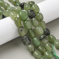 Dyed Natural Malaysia Jade Beads Strands&nbsp;G-P528-I11-01