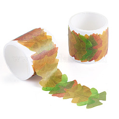 Autumn Leaf Paper Tape Stickers for Card Making&nbsp;DIY-TAC0032-23B