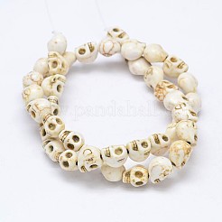 Synthetic Turquoise Bead Strands&nbsp;G-M145-10-D