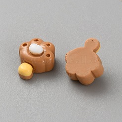 オペーク樹脂カボション  模造食品  アイスクリーム  ペルー  13x11x7mm&nbsp;RESI-CJC0011-53E