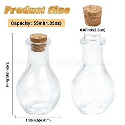 15Pcs Glass Bottle for Bead Containers&nbsp;AJEW-YW0001-53A