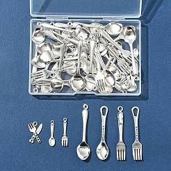 50Pcs Tibetan Style Alloy Pendants&nbsp;FIND-FS0003-64